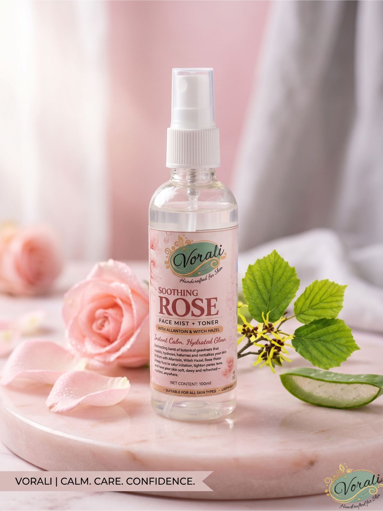 Soothing Rose Face Mist + Toner